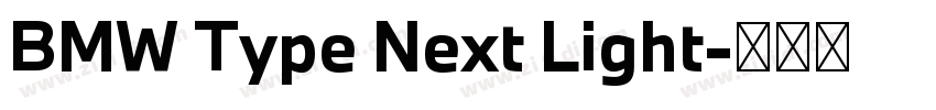 BMW Type Next Light字体转换